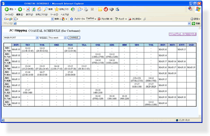 WEB DAILY SCHEDULE